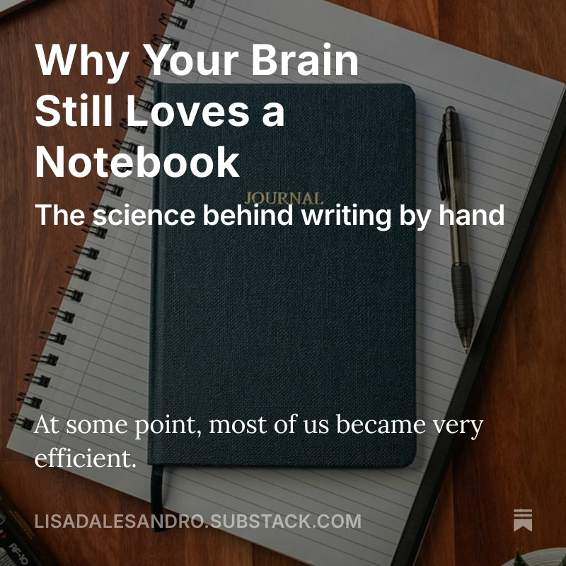 Why Your Brain Still Loves a Notebook