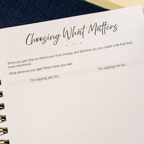Reflect/Reset 2027 Weekly Planner - Dated