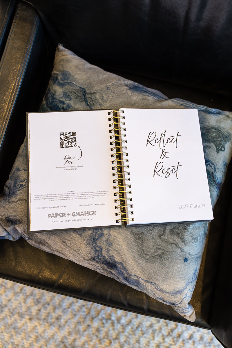 Reflect/Reset 2027 Weekly Planner - Dated