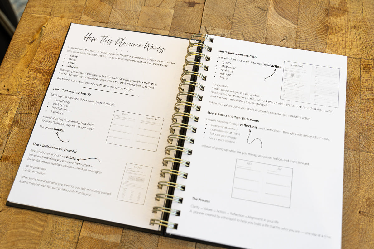 Reflect/Reset 2027 Weekly Planner - Dated