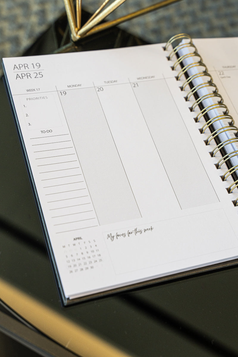 Reflect/Reset 2027 Weekly Planner - Dated